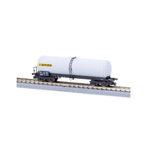 [AZW05-SL1] Wagon citerne longue ANF Simotra gris - Azar Models W05-SI1 - Z 1/220 - SNCF - Ep IV - 2R