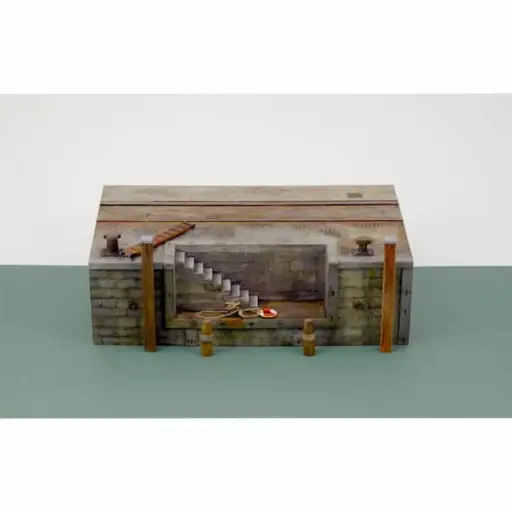 [IT5615] Quai de port avec escalier - Italeri 5615 - 1/35