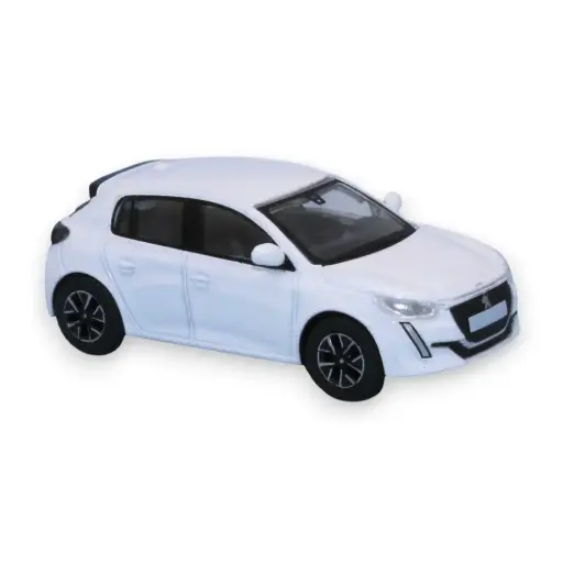 [SA6640] Peugeot 208 II, phase 1, blanc neige, 2019 (PCX871261) - Sai 6640 - HO 1/87