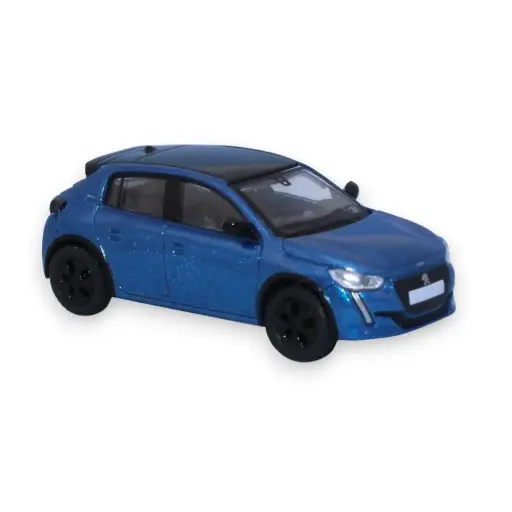 [SA6641] Peugeot 208 II, phase 1, bleu vertigo métallisé, 2019 (PCX870593) - Sai 6641 - HO 1/87