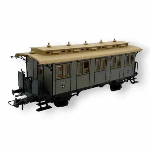 [OZRO45573] Voiture voyageurs 4e classe de l'Administration royale des chemins de fer prussiens - Roco 45573 - HO 1/87 - KPEV - Ep I - 2R