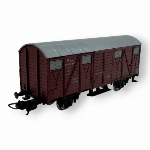 [OZLI303161] Wagon couvert Italia F 1160106 - Lima 303161 - HO 1/87 - FS - Ep III - 2R