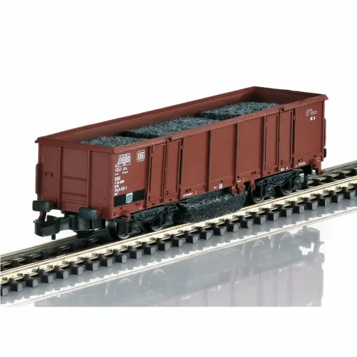 [OZMA86501] Wagon nettoyeur de rails, tombereau EAOS 106 - Märklin 86501 - Z 1/220 - DB - Ep IV - 2R