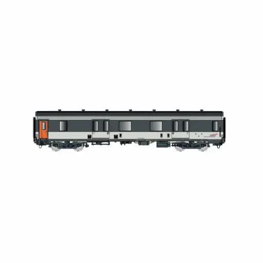 [LS31233] Fourgon MC 76 Dd2, livrée Corail & logo casquette - LS Models 31233 - HO 1/87 - SNCF - Ep V-VI - 2R