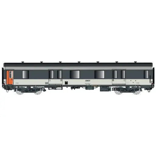 [LS31235] Fourgon MC 76 Dd2s, livrée Corail & logo encadré - LS Models 31235 - HO 1/87 - SNCF - Ep IV - 2R
