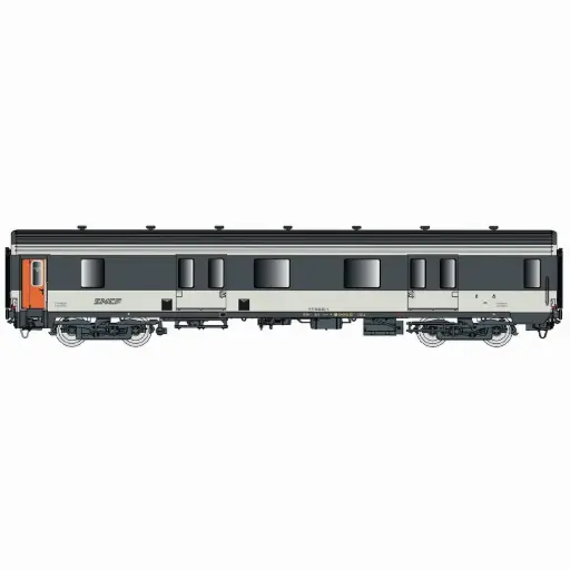 [LS31236] Fourgon MC 76 Dd2s, livrée Corail & logo nouille - LS Models 31236 - HO 1/87 - SNCF - Ep IV-V - 2R