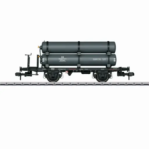 [MA58060] Wagon-citerne de service avec conteneurs à gaz - Märklin 58060 - I 1/32 - DB - Ep III - 2R