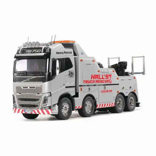 [TA47528] Camion Volvo FH16 Globetrotter 750 8x4 en kit - Tamiya 47528 - 1/14