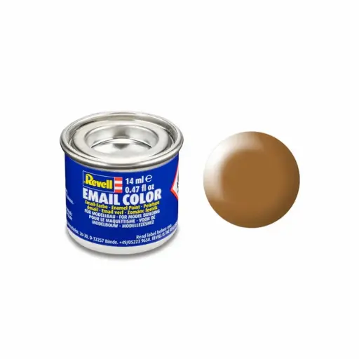 [RERV32382] Peinture acrylique bois brun semi-brillant à solvant Email Color 14ml - Revell RV32382