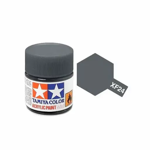 [TA81724] Peinture acrylique gris foncé mat 10ml - Tamiya 81724 / XF24