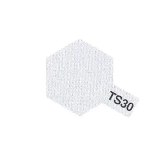 [TA85030] Peinture acrylique spray gris aluminium brillant 100ml - Tamiya 85030 / TS30