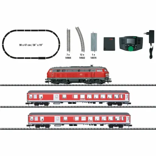 [TR11170] Coffret de départ - Minitrix 11170 - N 1/160 - DB AG - Ep VI - Digital sound - 2R