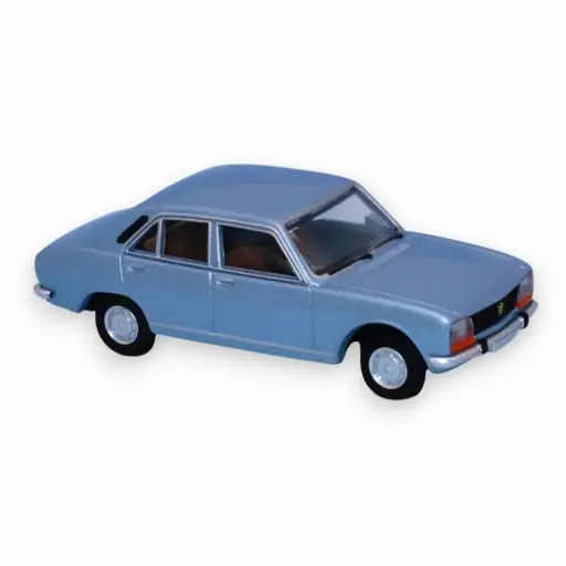 [SA6603] Peugeot 504 limousine, bleu matin métallisé (brekina 29121) - Sai 6603 - HO 1/87