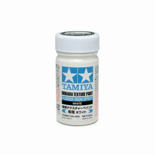 [TA87120] Peinture texturée pour Diorama, effet neige poudreuse, blanc - Tamiya 87120 - 100 ml