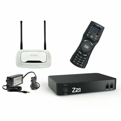 [RO1000020] Ensemble numérique professionnel Z21 avec souris sans fil Z21 nouvelle génération - Roco 1000020