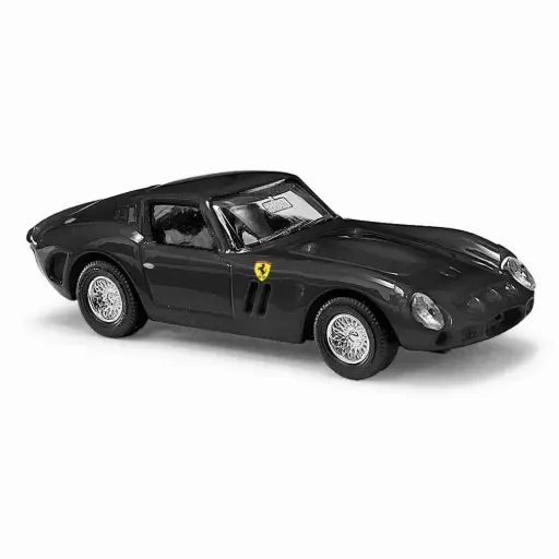 [BU42619] Ferrari 250 GTO, Noire - Busch 42619 - HO 1/87