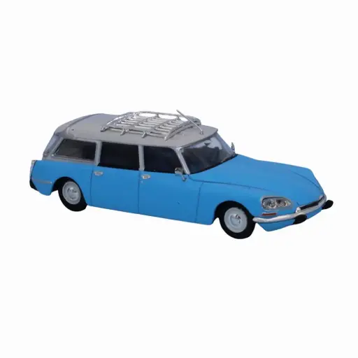[SA2861] Citroën ID 21 break, bleu Camargue/gris, 1968 - SAI 2861 - HO 1/87