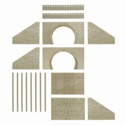 [AU11343] Set 2 portails de tunnel 2 voies