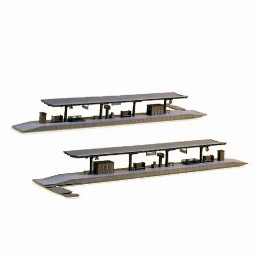 [AU11376] Quai de gare couvert - Auhagen 11376 - HO 1/87