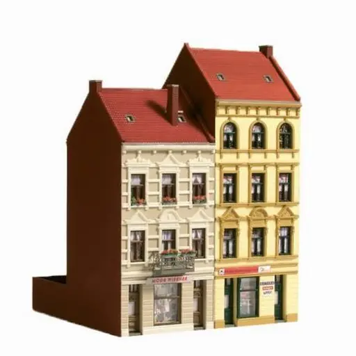 [AU11393] Set de 2 maisons de ville avec commerces