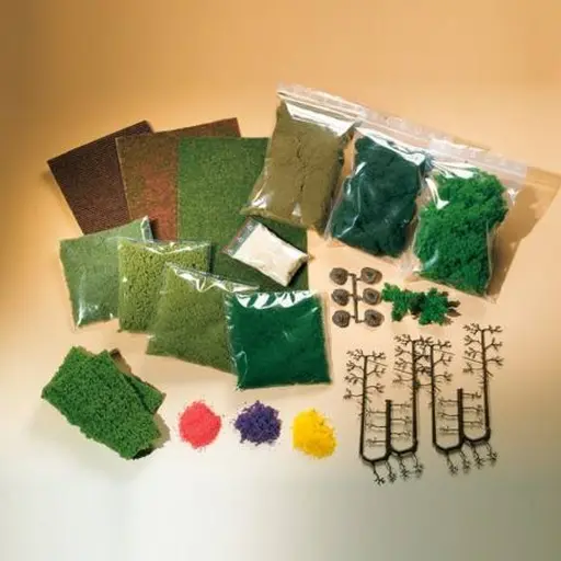 [AU76990] Set de flocages et arbres pour décor