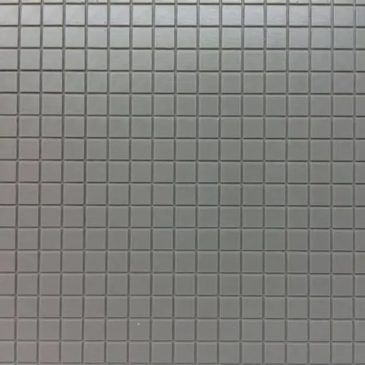 [AU52421] Plaque Plastique Dallage de Sol - Gris - AUHAGEN 52421 - HO : 1/87