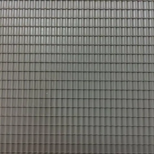 [AU52426] Plaque Plastique Toit Tuiles Grises - AUHAGEN 52426 - HO : 1/87
