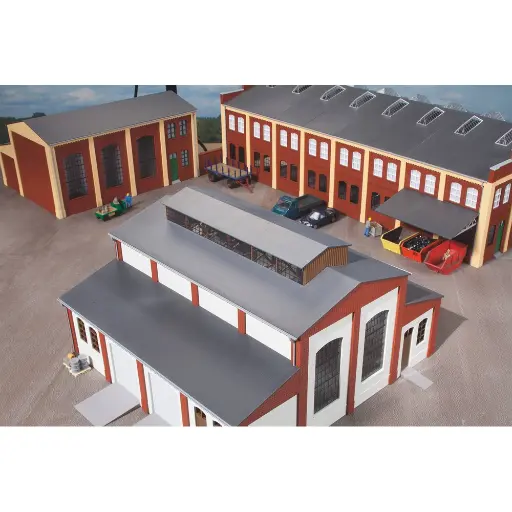 [AU80303] Toit avec éclairage aérien - AUHAGEN 80303 - HO 1/87