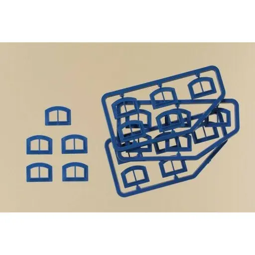 [AU80218] Fenêtre M bleues HO 1/87