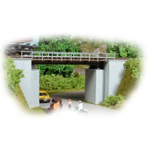 [AU11428] Pont rail route moderne - 1/87 HO - Auhagen 11428