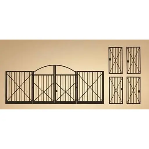 [AU80208] Portails métalliques - HO 1/87 - Auhagen 80208