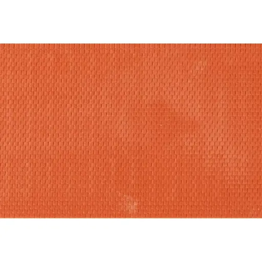 [AU52243] 2 plaques tuiles pleines double revetêment AUHAGEN 52243 HO TT - 100 x 200 mm