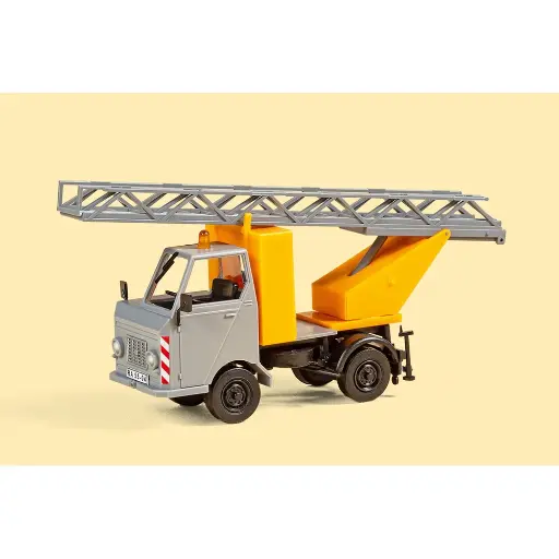 [AU41689] Chantier de Construction d'Echelles Tournantes - Multicar M22 - Auhagen 41689 - HO 1/87
