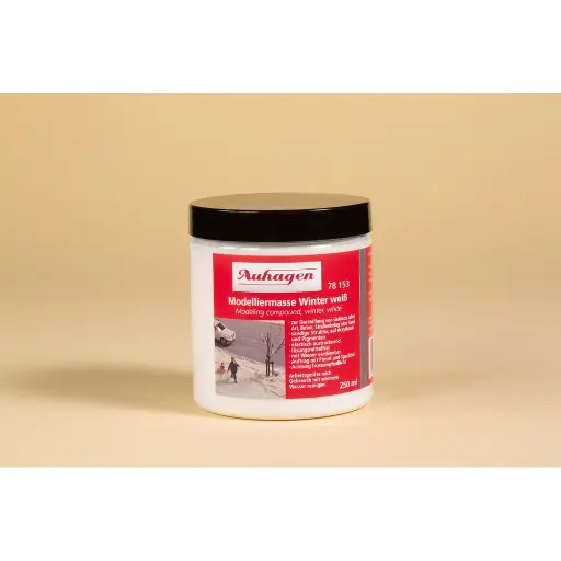 [AU78153] Pâte à Modeler - 250mL - Blanche Hiver - Auhagen 78153