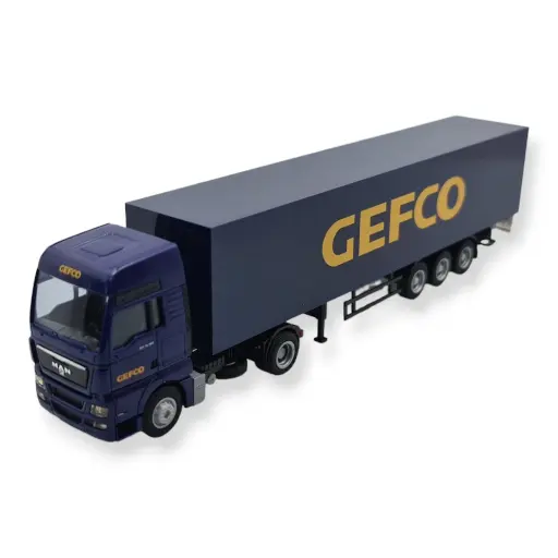 [AW76186] Camion MAN TGX XXL AWM 76186 - HO : 1/87 - Gefco