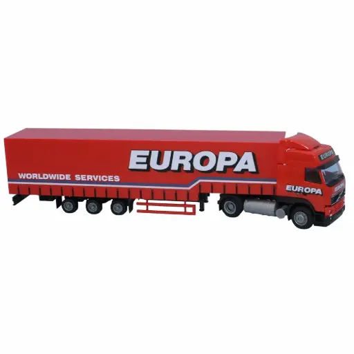 [AW71256] Semi remorque Volvo FH Glob/Aerop Jumbo, "Europa" - AWM 71256 - HO 1/87