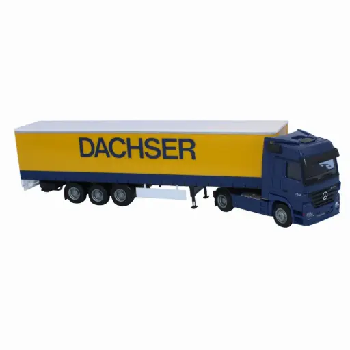 [AW73120] Semi-remorque MB Actros MP2 LH / Aerop, "Dachser" - AWM 73120 - HO 1/87