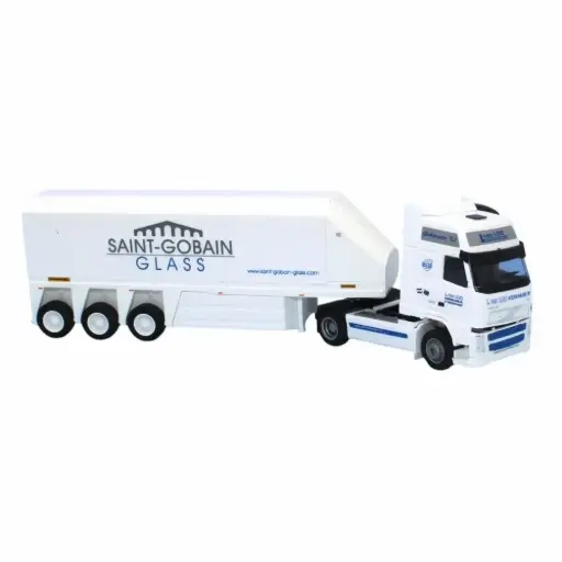 [AW73879] Semi remorque Volvo FH XL aerop, "Van Loo / Saint Gobain" - AWM 73879 - HO 1/87