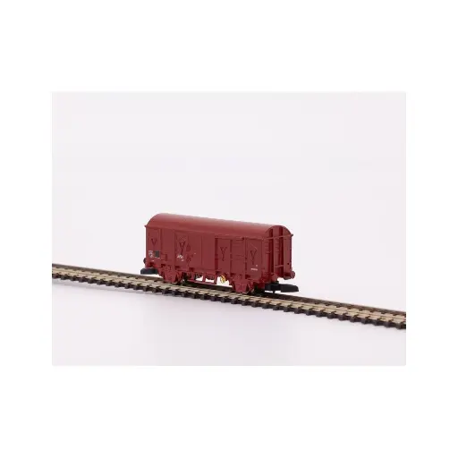 [AZW02-ST] Wagon couvert G42 AZAR MODELS W02-ST Standard - Z 1/220 - SNCF - EP IV