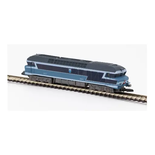 [AZL02-BL2A] Locomotive diesel série CC72000 SNCF analogique - AZAR MODELS AZL02-BL2A - Z 1/220