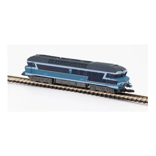 [AZL02-BL2D] Locomotive diesel série CC72000 SNCF digitale - AZAR MODELS AZL02-BL2D - Z 1/220