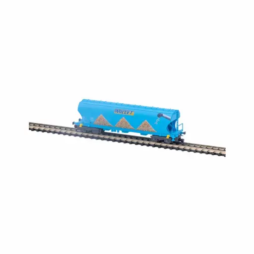 [AZW01-MM1] Wagon céréalier à bogies - Azar Models W01-MM1 - Z 1/220 - SNCF - Ep VI