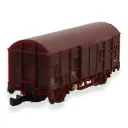 Wagon couvert G4.2 AZAR MODELS W02-ST2X - Z 1/220 - SNCF - EP III/IV