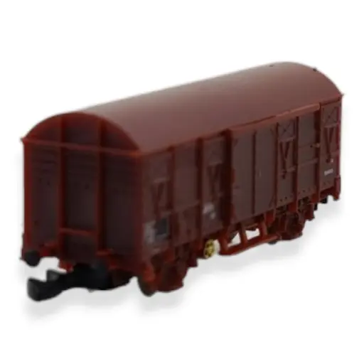 [AZW02-ST2X] Wagon couvert G4.2 AZAR MODELS W02-ST2X - Z 1/220 - SNCF - EP III/IV