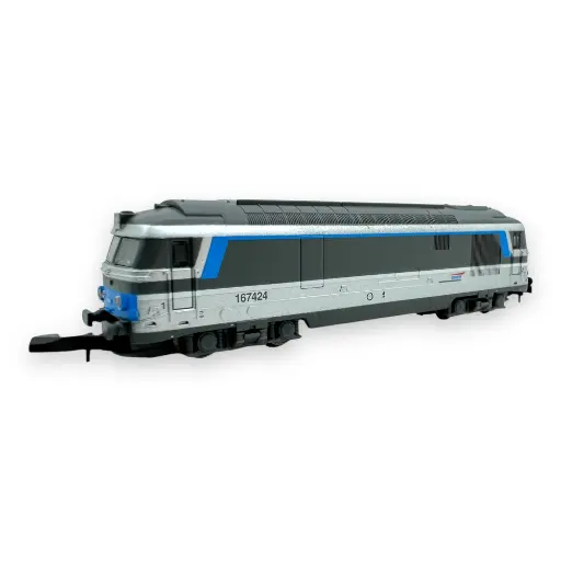 [AZL01-IS1D] Locomotive diesel BB 67424 Isabelle - Azar Models L01-lS1D - Z 1/220 - SNCF - Ep V-VI - Digital - 2R