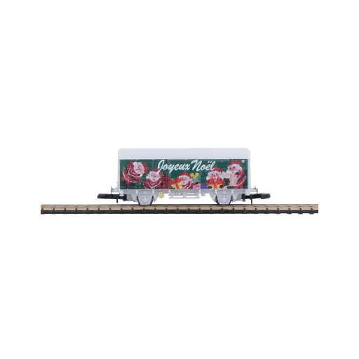 [AZW02-N24] Wagon couvert collector spécial Noël - Azar Models W02-N24 - Z 1/220