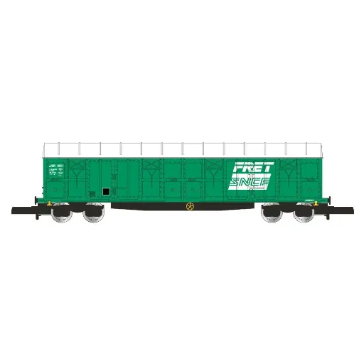[AZW04-FR] Wagon couvert à bogies FRET - Azar Models W04-FR - Z 1/220 - SNCF