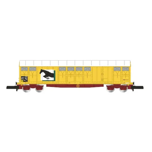 [AZW04-CH] Wagons couvert à bogies - Azar Models W04-CH - Z 1/220 - SNCF