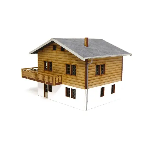 [BM106007] Chalet « Le Chamois d'Or » - Bois Modélisme 106007 - HO 1/87