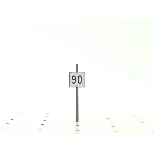 [BM115017] TIV "90" arrivée de limitation à 90km/h  BOISMODELISME 115017 - HO 1/87 - SNCF